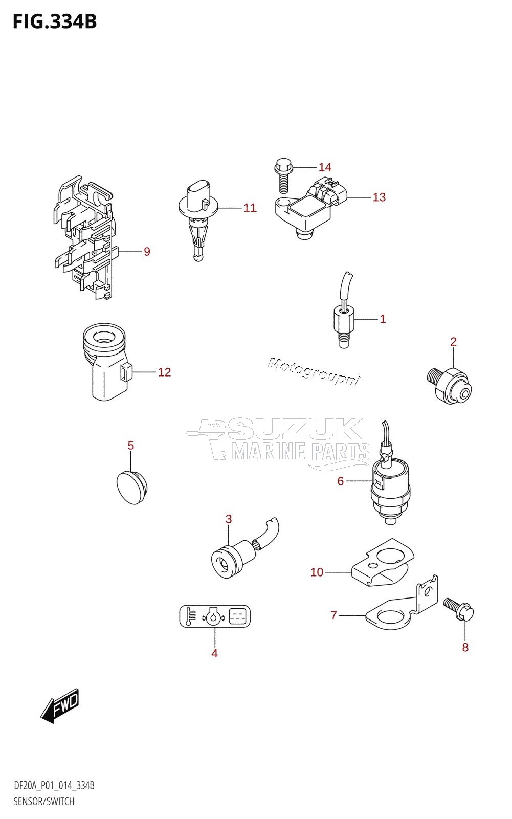 SENSOR /​ SWITCH (DF9.9BR:P01)