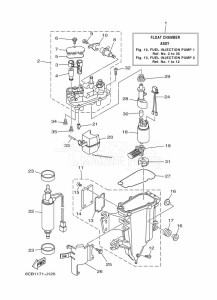 FL300BETX drawing FUEL-PUMP-1