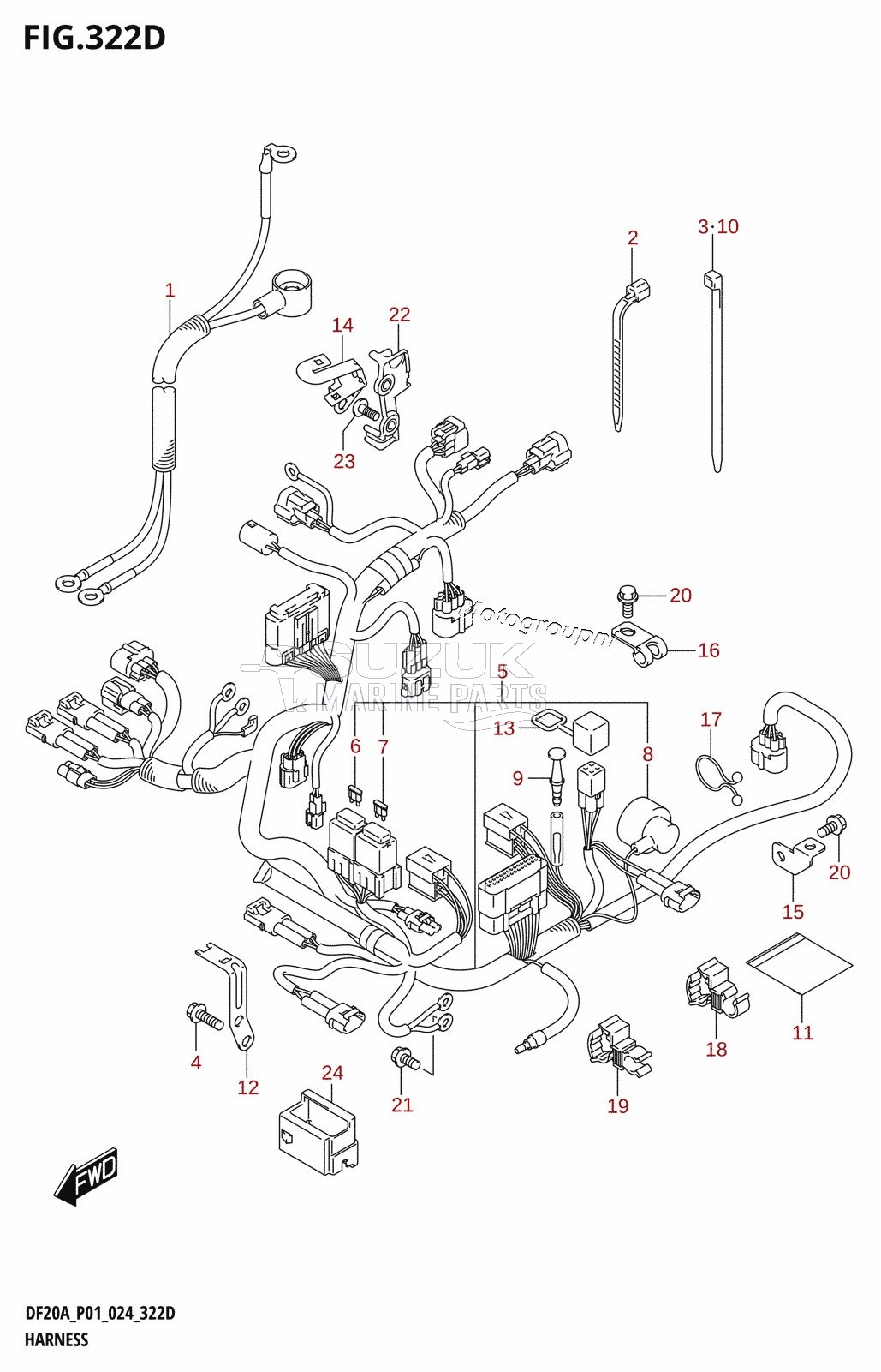 HARNESS (DF20ATH)