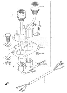 DT140 From 14002-581001 ()  1995 drawing OPT : TRIM SWITCH