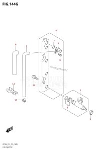 DF90A From 09003F-510001 (E03)  2015 drawing FUEL INJECTOR (DF90A:E01)