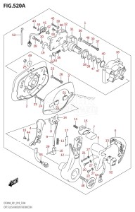 DF250A From 25003P-810001 (E01 E40)  2018 drawing OPT:FLUSH MOUNT REMOCON