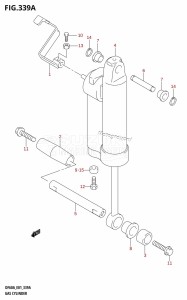 DF40A From 04004F-110001 (E34-Italy)  2011 drawing GAS CYLINDER (DF40AQH,DF60AQH,DF60AWQH)