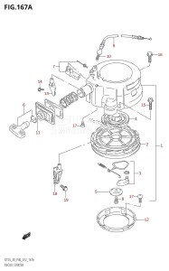 DT30 From 03005-210001 ()  2012 drawing RECOIL STARTER (DT25K:P36)