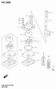 DF25A From 02504F-810001 (P01)  2018 drawing WATER PUMP (DF30A)