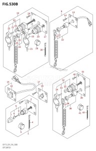 DF175T From 17502F-610001 (E01 E40)  2016 drawing OPT:SWITCH (DF150T:E40)