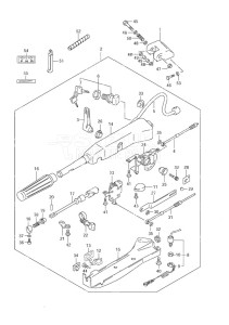 DF 60 drawing Tiller Handle