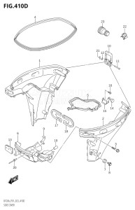 02002F-140001 (2021) 20hp E01 P01 P40-Gen. Export 1 (DF20A   DF20A   DF20AR   DF20AR   DF20AT   DF20AT   DF20ATH   DF20ATH) DF20A drawing SIDE COVER (DF9.9BT,DF15AT,DF20AT)