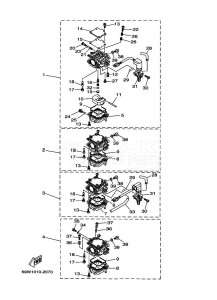 F60AETL drawing CARBURETOR