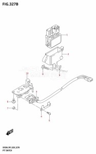 DF20A From 02002F-040001 (P01 P40)  2020 drawing PTT SWITCH (DF9.9BTH,DF20ATH)