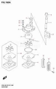 DF25A From 02504F-710001 (P01)  2017 drawing WATER PUMP (DF25A:P01)