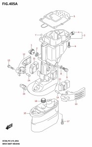 DF20A From 02002F-510001 (P01)  2015 drawing DRIVE SHAFT HOUSING