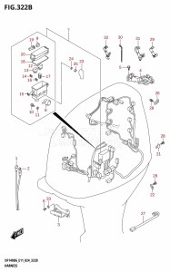 DF115BG From 11505F-440001 (E11 - E40)  2024 drawing HARNESS (DF140BG,DF140BZG)