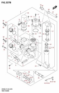 DF325A From 32501F-040001 (E01 E40)  2020 drawing TRIM CYLINDER (DF350A,DF325A,DF300B)