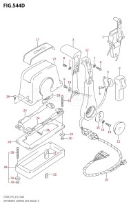 DF20A From 02002F-410001 (P01)  2014 drawing OPT:REMOTE CONTROL ASSY SINGLE (1) (DF20A:P40)