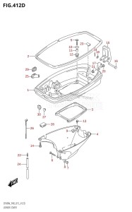 DT40 From 04005K-510001 ()  2015 drawing LOWER COVER (DT40WR:P90)