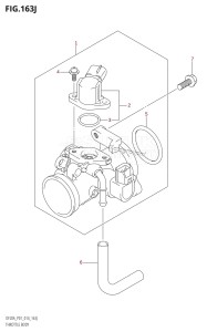 DF20A From 02002F-410001 (P01)  2014 drawing THROTTLE BODY (DF20AR:P01)