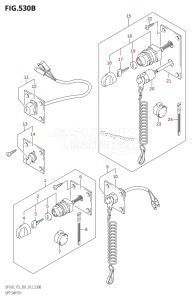 DF100 From 10002F-210001 (E01 E40)  2012 drawing OPT:SWITCH (DF100T:E40)