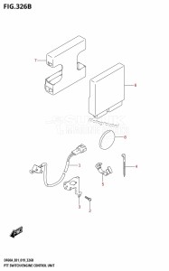 DF40A From 04003F-910001 (E01)  2019 drawing PTT SWITCH /​ ENGINE CONTROL UNIT (DF40AQH:E01)