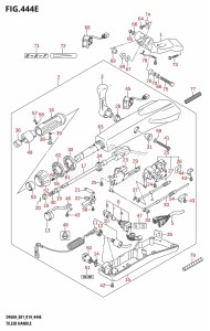 DF40A From 04004F-410001 (E34-Italy)  2014 drawing TILLER HANDLE (DF60AQH:E40)