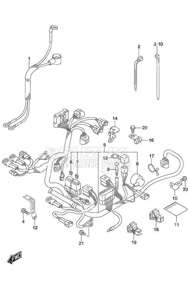 Harness Non-Remote Control