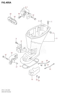 DF15 From 01502F-510001 (P03)  2005 drawing DRIVE SHAFT HOUSING (DF9.9,DF9.9R,DF15)