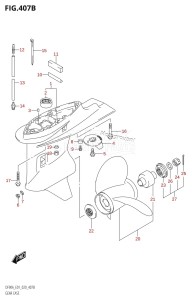 DF90A From 09003F-240001 (E11 E40)  2022 drawing GEAR CASE (DF80A)