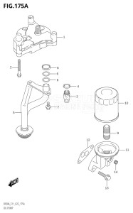 07003F-240001 (2022) 70hp E11 E40-Gen. Export 1-and 2 (DF70AT  DF70ATH  DF70ATH) DF70A drawing OIL PUMP