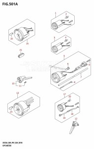 DF30A From 03003F-440001 (P01 - P40)  2024 drawing OPT:METER (DF25A,DF30A,DF30AQ,DF30AR)