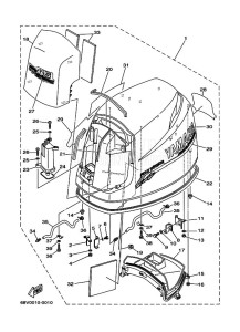 FL115A drawing FAIRING-UPPER