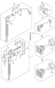 DF 175AP drawing Switch