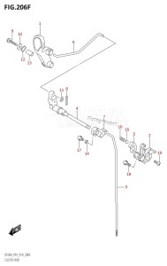 DF20A From 02002F-410001 (P01)  2014 drawing CLUTCH ROD (DF15ATH:P01)