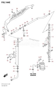 DF150Z From 15002Z-710001 (E01 E40)  2017 drawing FUEL INJECTOR (DF175T:E01)