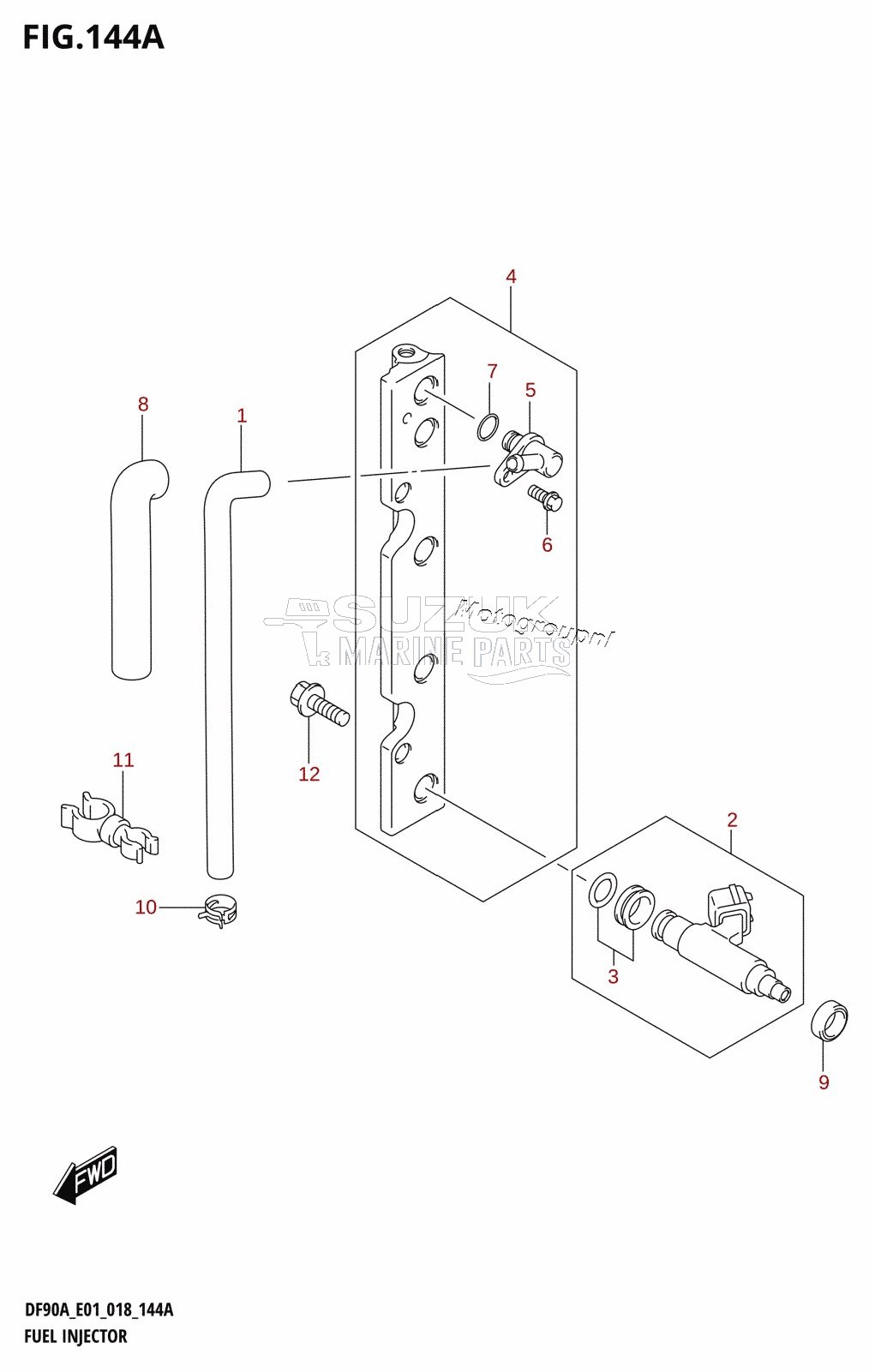 FUEL INJECTOR (E01)