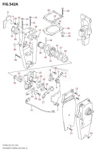 DF150A From 15003F-910001 (E03)  2019 drawing OPT:REMOTE CONTROL ASSY DUAL (2)