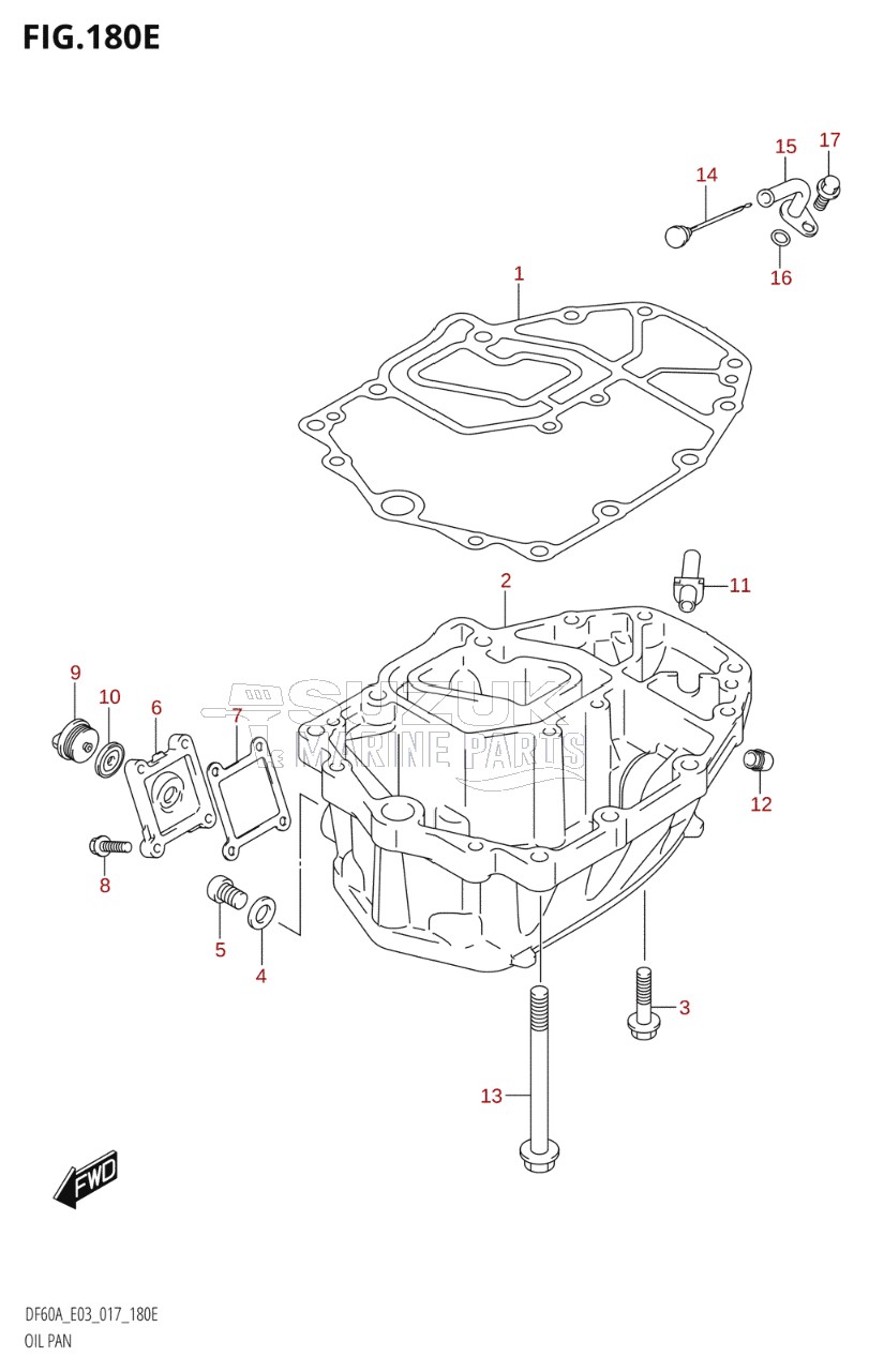 OIL PAN (DF60AVT:E03)