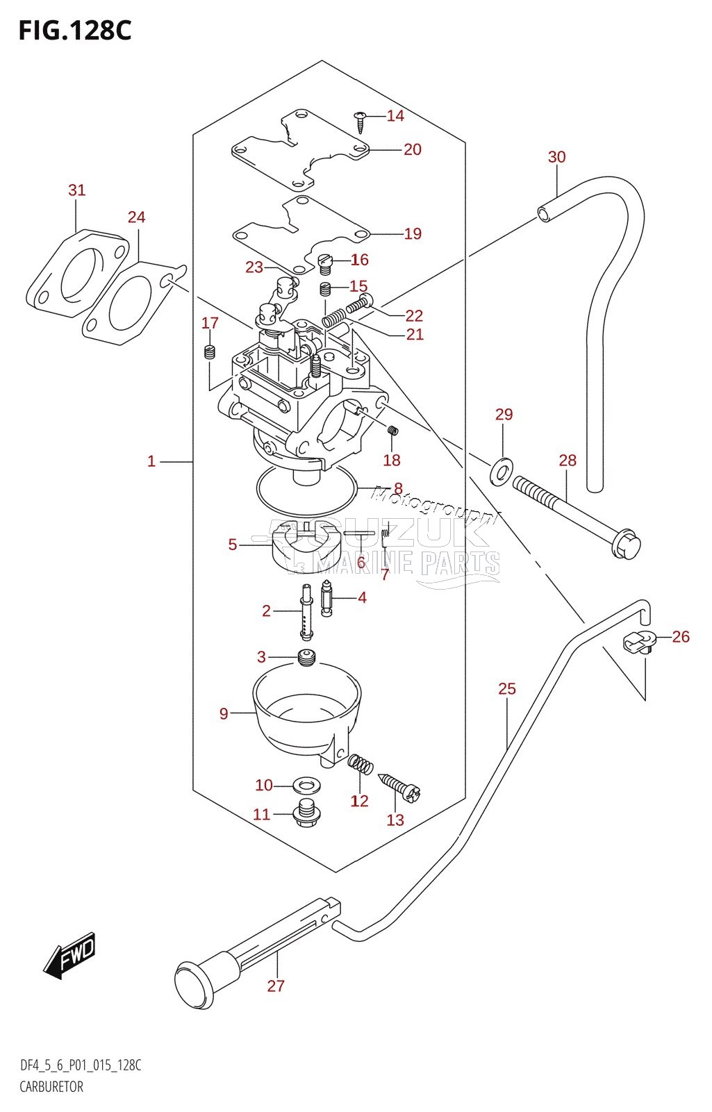 CARBURETOR (DF6:P01)