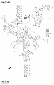 DF60A From 06002F-010001 (E01 E40)  2010 drawing SWIVEL BRACKET (DF40AQH,DF40AT,DF50AT,DF50ATH,DF60AQH,DF60AWQH)