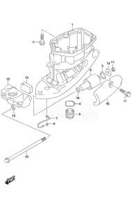 DF 115A drawing Drive Shaft Housing