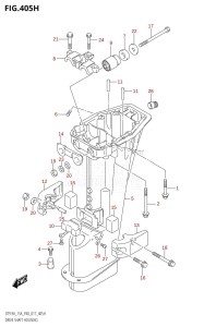 DT9.9A From 00993K-710001 (P36 P40)  2017 drawing DRIVE SHAFT HOUSING (DT15A:P81)