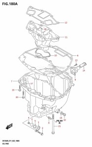 DF350A From 35001F-040001 (E01 E03  -)  2020 drawing OIL PAN