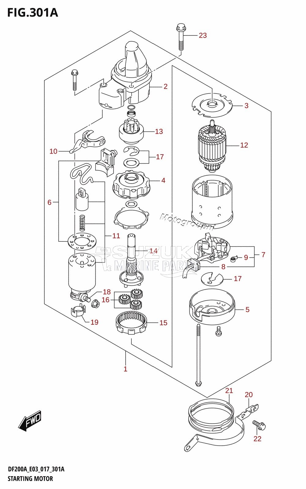 STARTING MOTOR