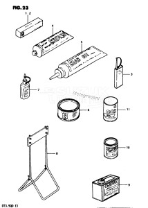 DT3.5 From 0351-300001 ()  1983 drawing OPTIONAL