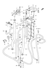 Outboard DF 225 drawing Thermostat