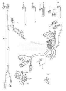 DF25Q From 02501F-371001 ()  2003 drawing HARNESS