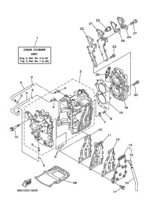 E15D drawing CYLINDER--CRANKCASE