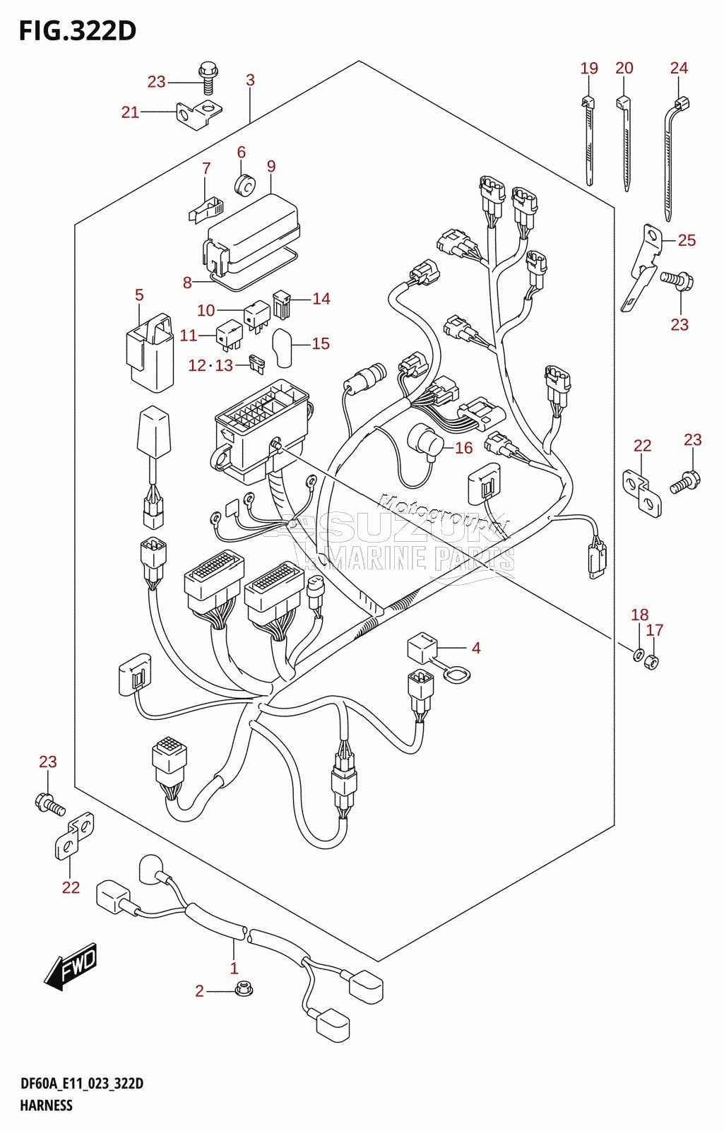 HARNESS (DF60AQH)