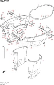 17501Z-780001 (2007) 175hp E01-Gen. Export 1 (DF175ZK7) DF175Z drawing SIDE COVER