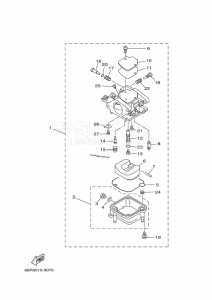 FT9-9D drawing CARBURETOR