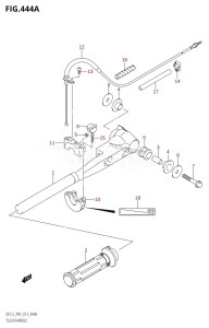 DF2.5 From 00252F-310001 (P03)  2013 drawing TILLER HANDLE